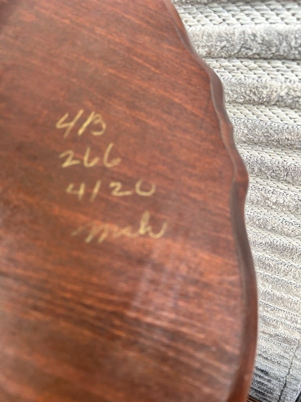 Imperial Furniture 3 Tiered Butlers Table Genuine Mahogany Antique Rare gallery