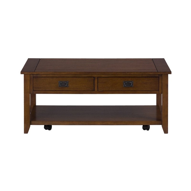 Mission 44″ Oak Coffee Table