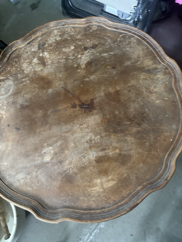 Wabi Sabi Round Table Early 20th Century gallery