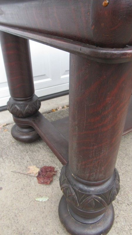 Oak Library Console Table Amazing gallery