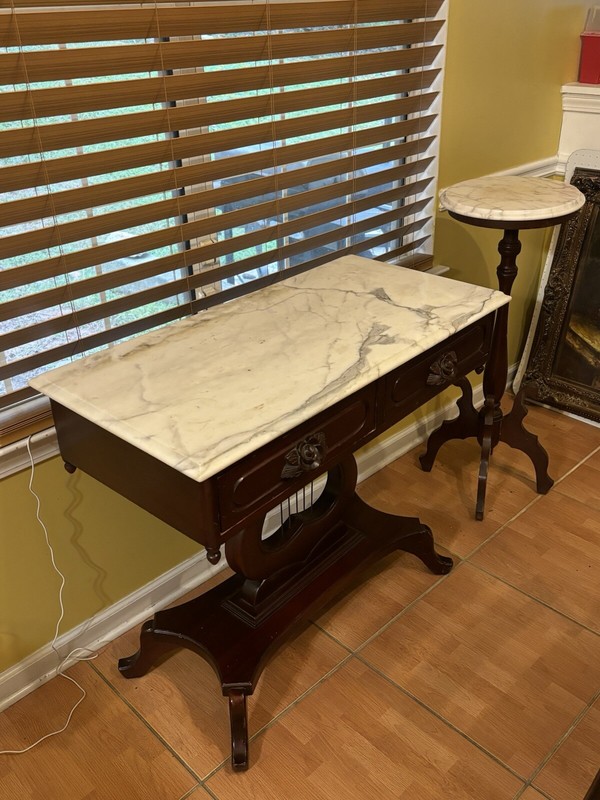 1967 Vintage Marble Tables