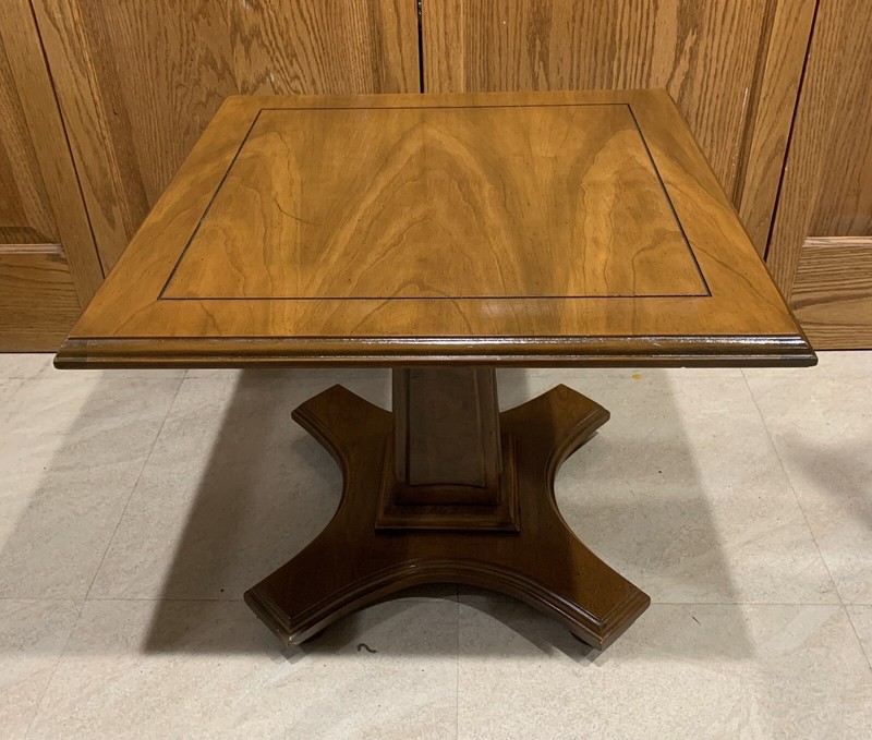 Vintage Square Low Cocktail Table