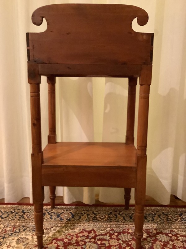 Antique Wash Stand, New England, 19th century gallery