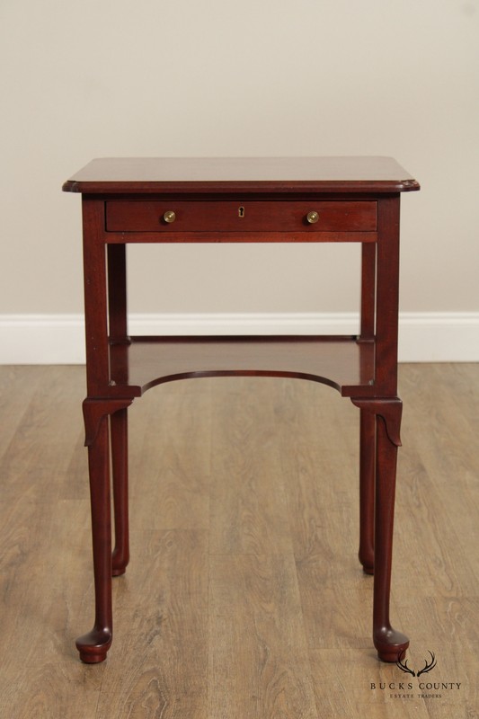Southampton Queen Anne Style Mahogany Side Table gallery