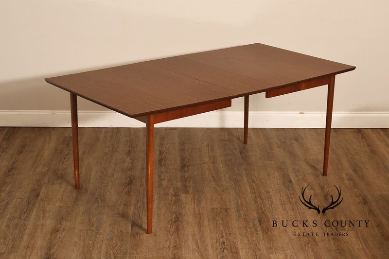 Mid Century Modern Walnut Expandable Dining Table gallery