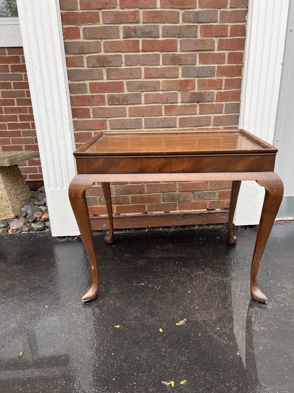 Kittinger Historic Newport Mahogany Tea Table HN4 Buffalo 30x20x27 See Details