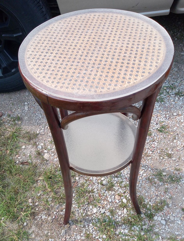 Rattan & Cane Plant Stand (PS-246)