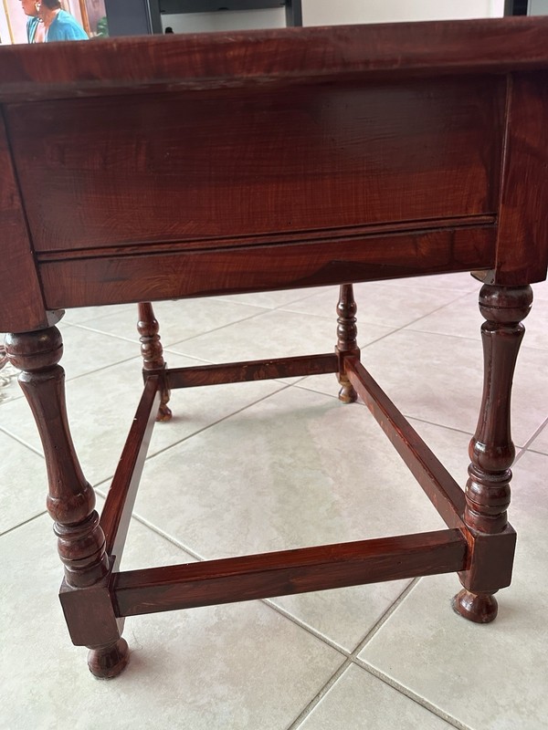 Lane American Folk Art Licensed Reproduction Antique Wood Side Table w/ Drawer gallery