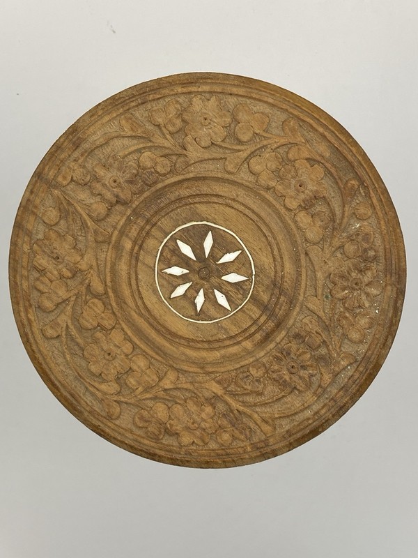 Rare Authentic Antique Anglo-Indian Folding Table, Handcrafted (circa 1840–1860) gallery