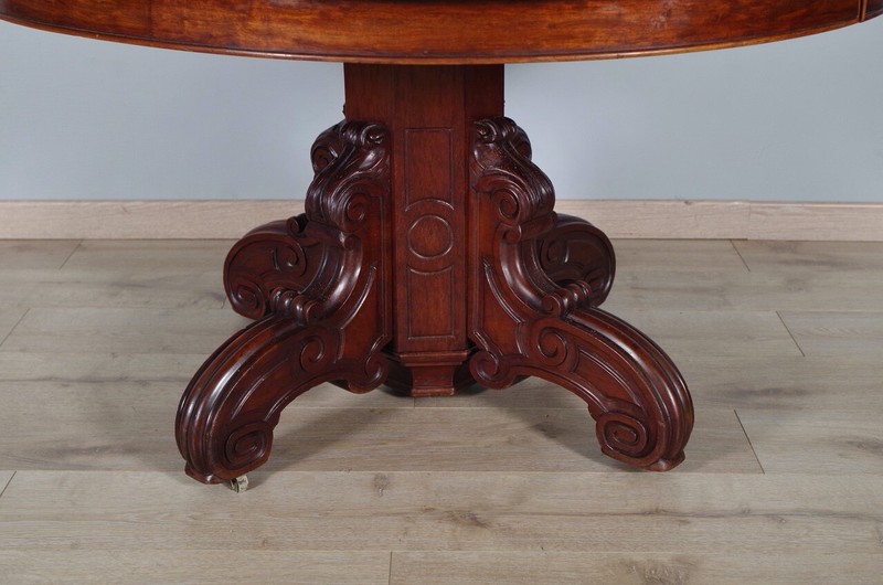 Napoleon III Mahogany Dining Table gallery