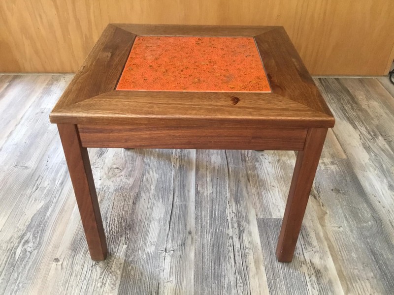 John Keal For Brown Saltman CONSTELLATION Copper Tile Side Table Price EACH gallery