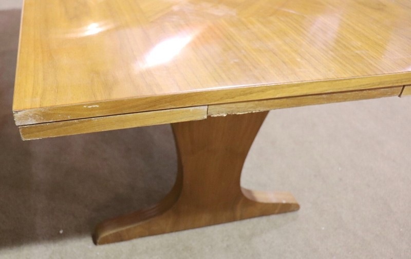 Expanding Coffee Table w/ Parquet Top gallery