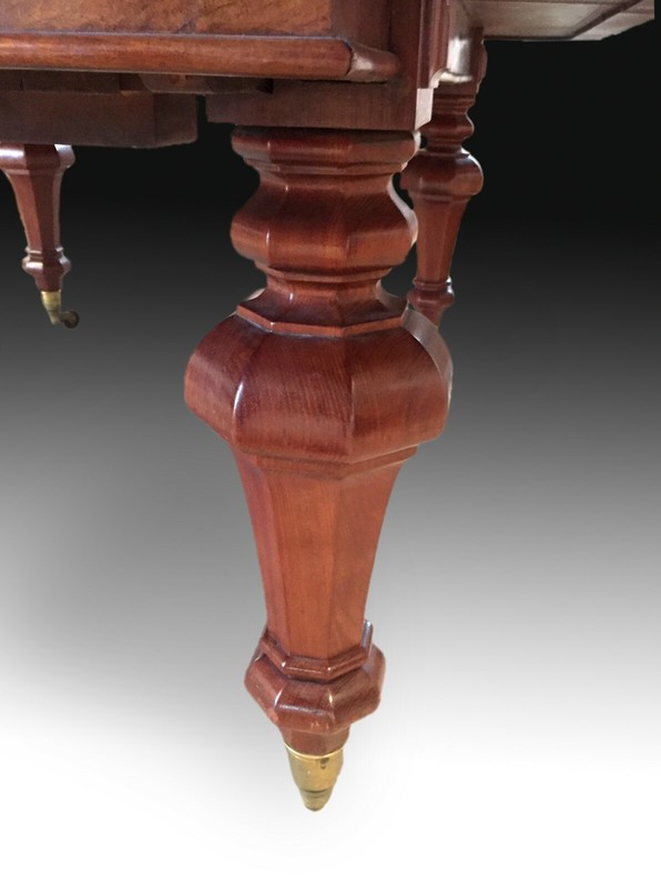 Mahogany and Metal Extensible Dining Table. England, 19th Century gallery