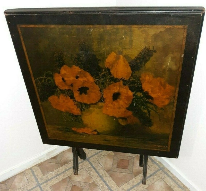 Vintage Bridge Table by Bridge Tables & Novelties, Inc. Lowell, Mass.