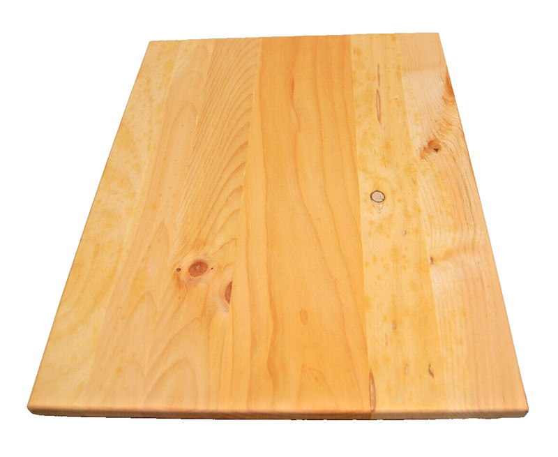 S.J. Bailey & Sons Mastercraft Unfinished Pine Wood Side Table Vintage New L2867 gallery