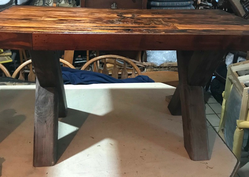 Pine Reclaimed Wood Coffee Table (CT216)