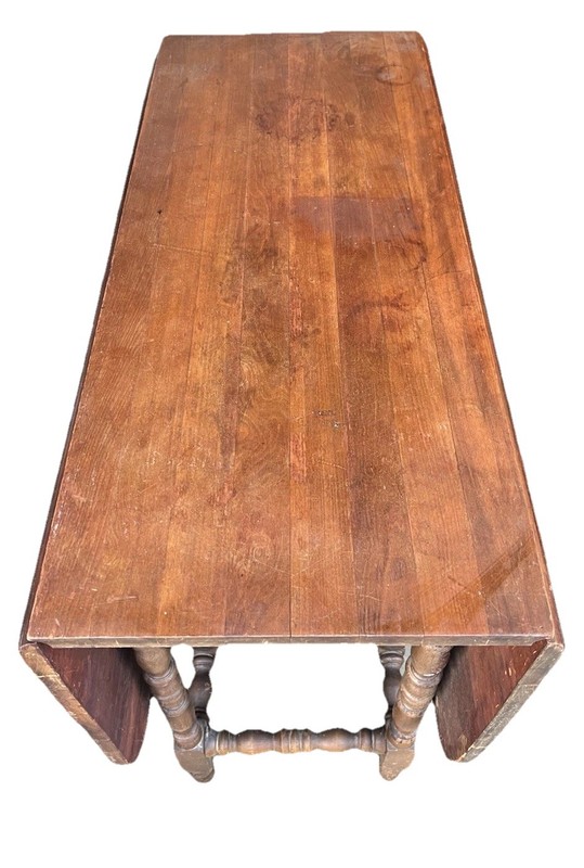 1940’S Drop Leaf Wooden Table gallery