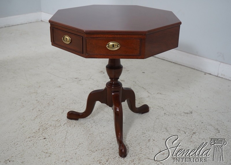 L62134EC: KINDEL Winterthur Collection Mahogany Revolving Drum Table gallery