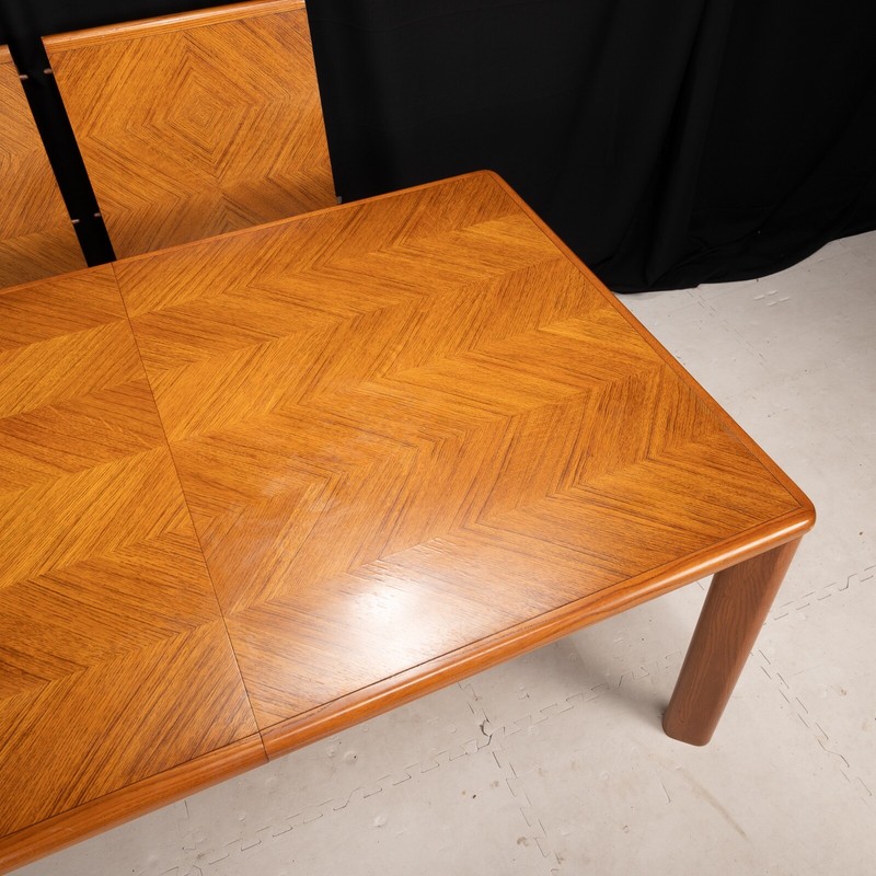 Drexel Heritage Compatibles I Mid Century Modern Extendable Dining Table MCM gallery