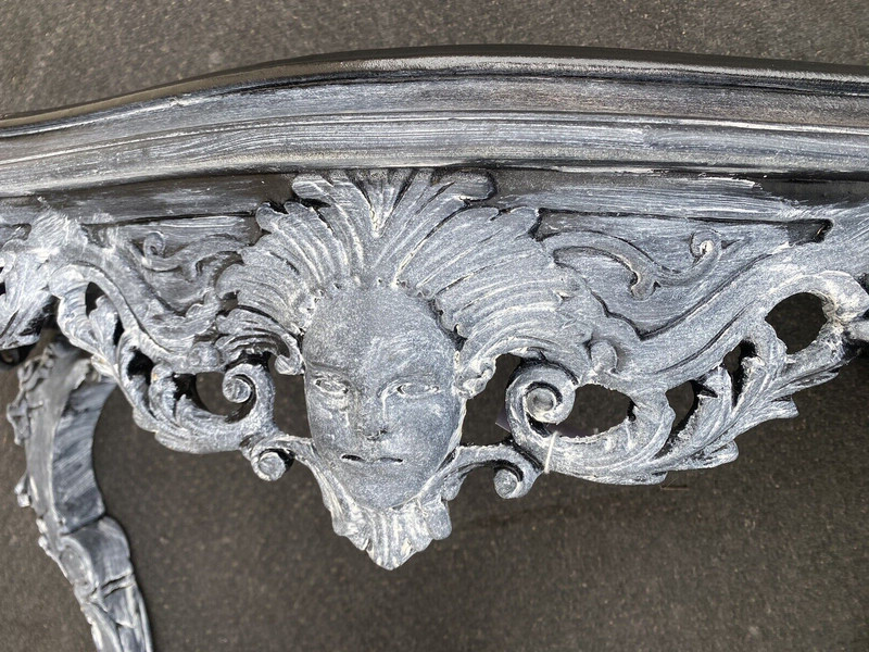 65115 Decorator Hand Carved Console Table Stand gallery