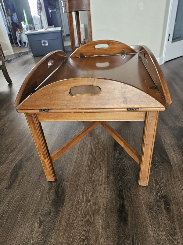 Vintage Ethan Allen Butler’s Table Side Table Coffee Table