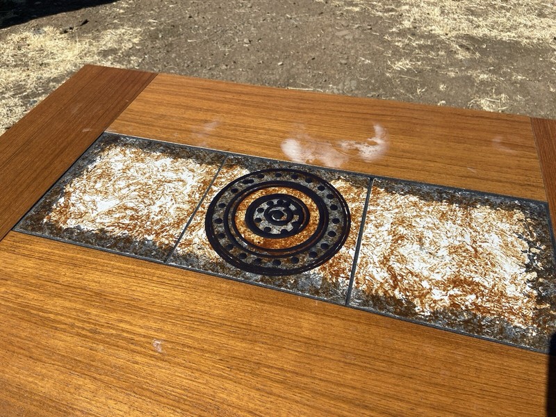 MCM Dining Table Teak & Tile by GANGSO MOBLER gallery