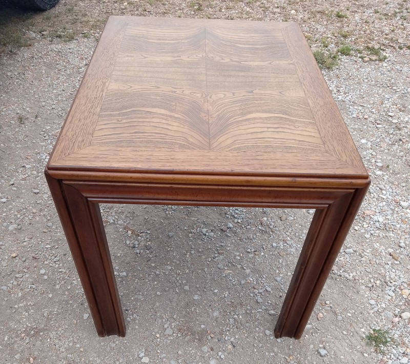 Mid Century Lane Oak Book Match Veneer End Table (LA-5) gallery