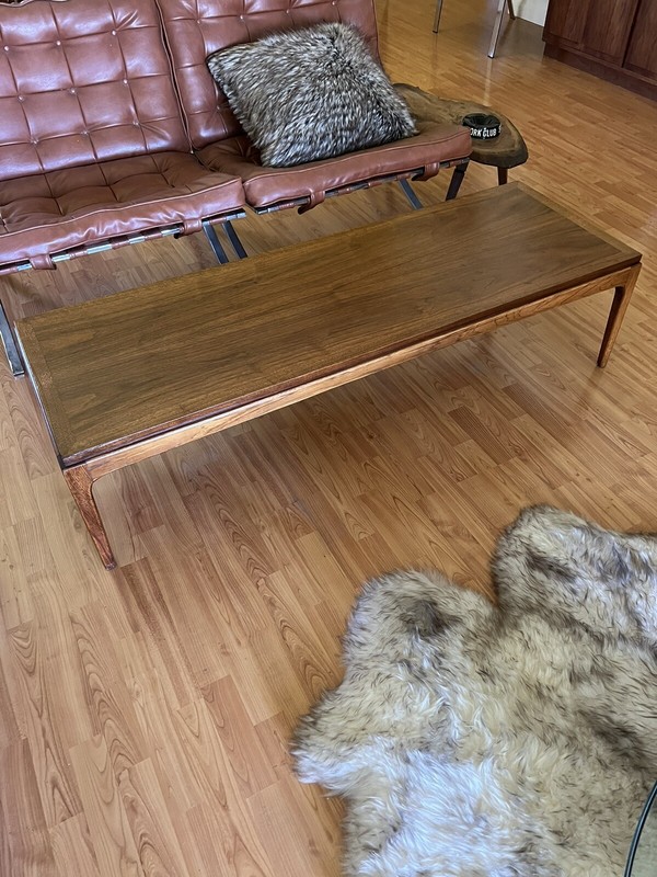 1963 Lane Rhythm Modernist Coffee Table