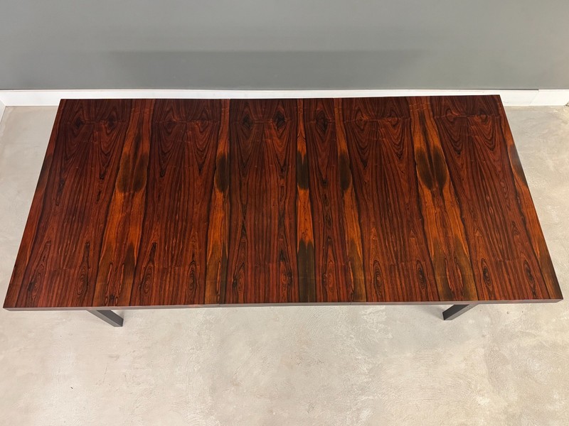 Refinished 104” Rosewood Dining Table by Milo Baughman for Directional gallery