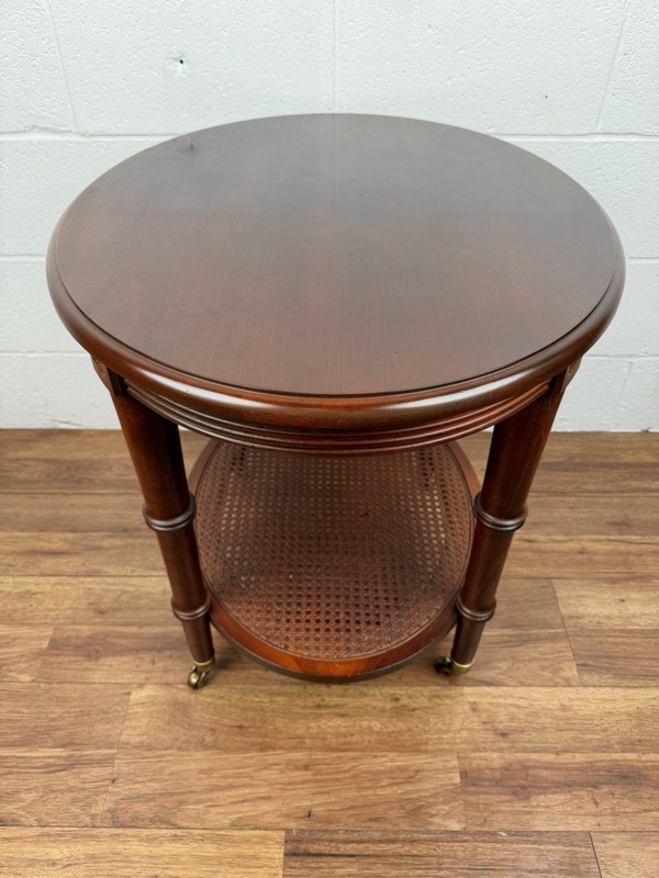 Ethan Allen British Classics Old World Treasures Accent Oval End Table #29-8923 gallery