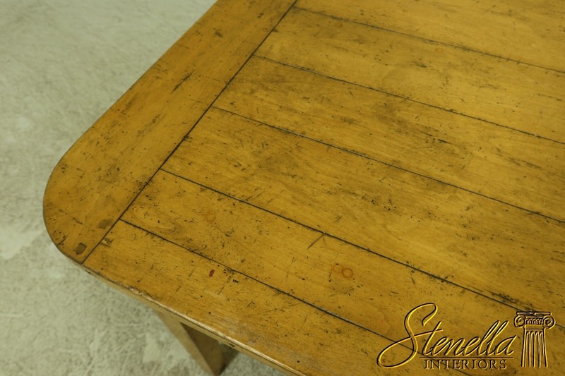 LF53826EC: GUY CHADDOCK Distressed Finish Country French Dining Table gallery