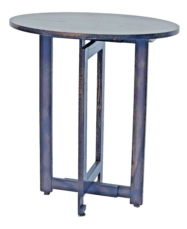 McGuire 1964 Arts & Crafts Mission Oak Folding Table Gateleg 24” Tall gallery