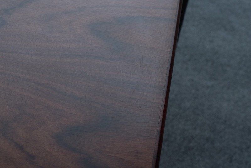Pair Mid Century Danish Modern Kai Kristiansen Westnofa Rosewood Nesting Tables gallery
