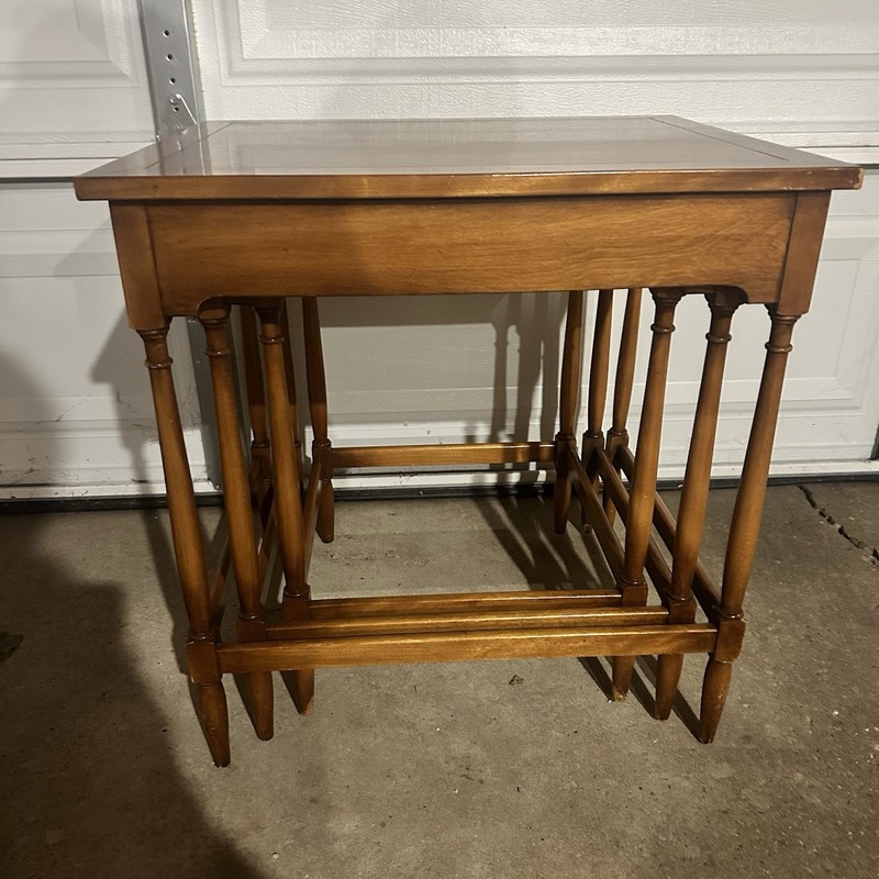 Vintage Hekman Nesting End Tables Set (3) Mid-Century Modern *Pls Read Desc. S&H gallery