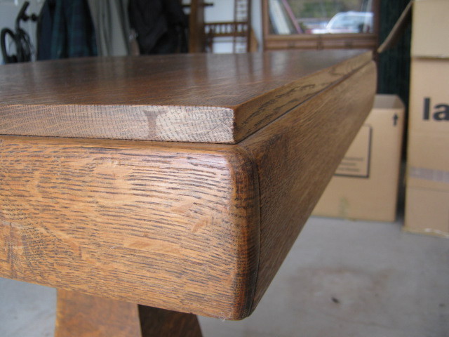 Oak "Robbins" Style Parlor Table gallery