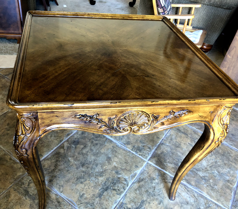 HENREDON, French End Table, MADE IN THE USA, CIRCA 1980, VILLANDRY COLLECTION
