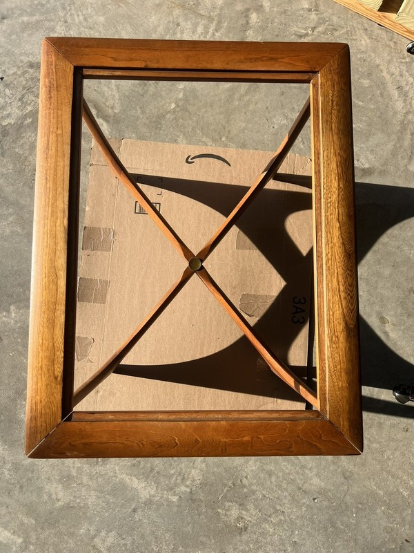 Rectangle MCM Vintage Lane Silhouette Table