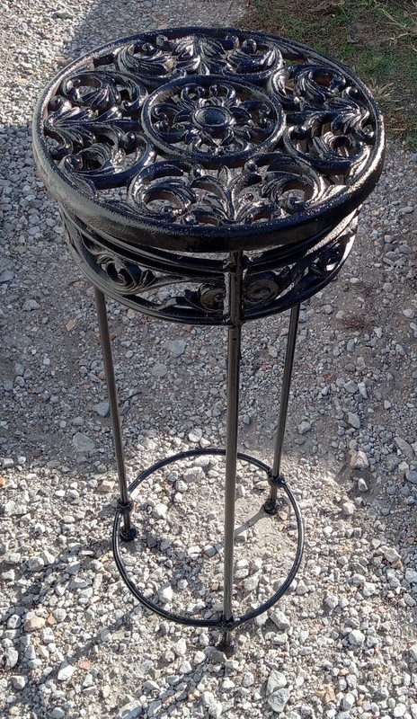 Black Metal Plant Stand / Fern Stand (PS248) gallery