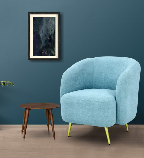 Sarita Furniture Light sky blue chair Modern Bedroom Chair